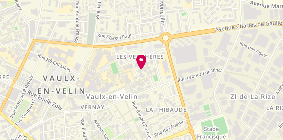 Plan de Sg Renovation, 11 Chemin Hector Berlioz, 69120 Vaulx-en-Velin