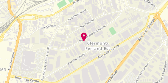 Plan de Ab Deco, 16 Rue des Frères Lumière, 63100 Clermont-Ferrand