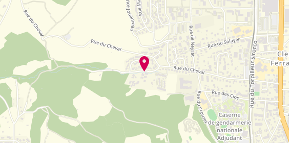 Plan de Stitou Finitions, 19 Chemin Fontbeloux, 63100 Clermont-Ferrand