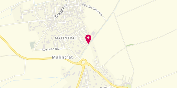 Plan de Auvergne Laquage, Zone Artisanale Rue Madeleine, 63510 Malintrat