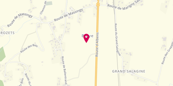 Plan de Al d'co, 17 Route de Ballentrand, 74150 Bloye