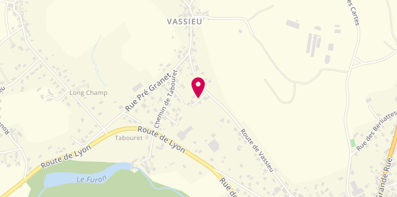 Plan de A C I, 639 Route Vassieu, 38390 Porcieu-Amblagnieu