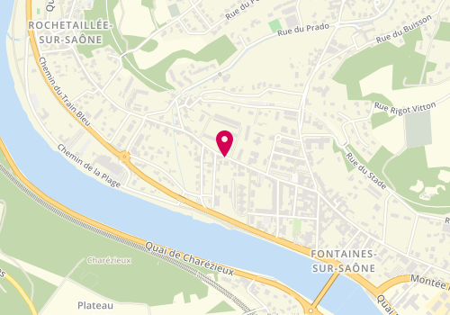 Plan de Marquet Steffy, 26 Rue Gambetta, 69270 Fontaines-sur-Saône