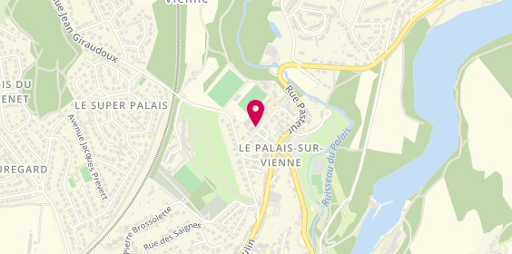 Plan de Pro Renov Habitat, 20 Rue Jules Ferry, 87410 Le Palais-sur-Vienne