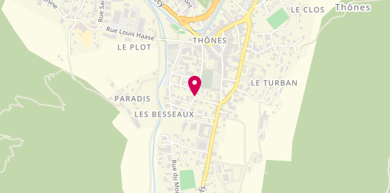 Plan de Buha Bat, 15-17 Rue des Besseaux, 74230 Thônes