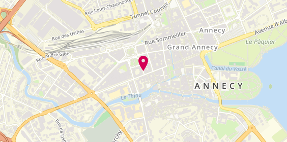 Plan de André Perfetti et Fils, 2 Rue Glières, 74000 Annecy