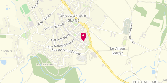 Plan de BEAU Pascal, Les Vias, 87520 Oradour-sur-Glane