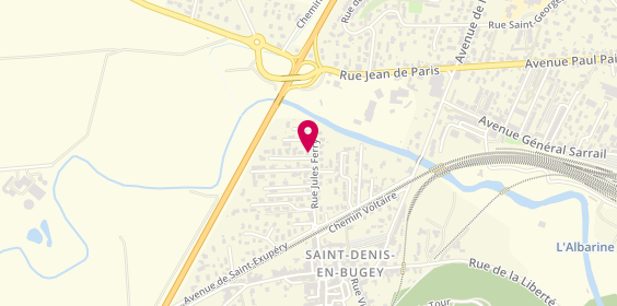 Plan de Alm Bugey, 27 Rue Jules Ferry, 01500 Saint-Denis-en-Bugey
