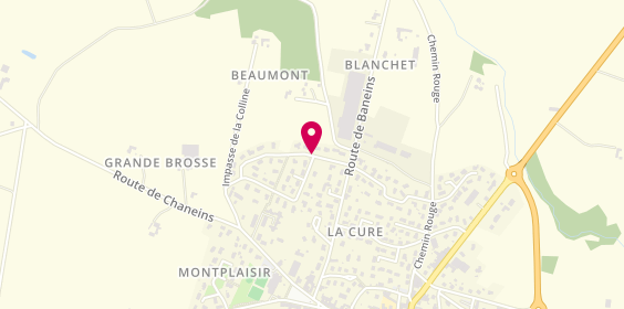 Plan de Thibault Peinture, Lot. Beaumont, 01990 Saint-Trivier-sur-Moignans
