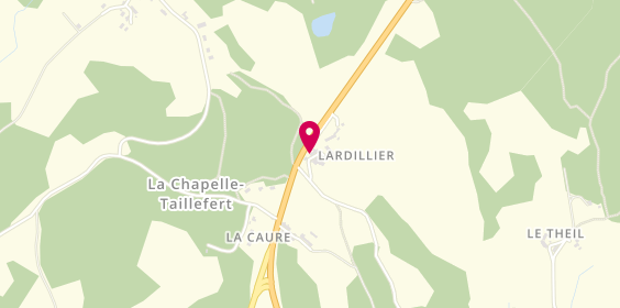 Plan de BESSON Gilles, Lardillier, 23000 La Chapelle-Taillefert