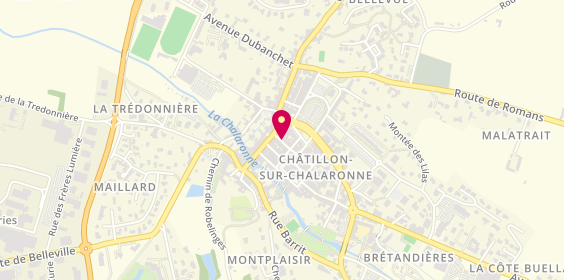 Plan de Jm Deco, 33 Rue Alphonse Baudin, 01400 Châtillon-sur-Chalaronne