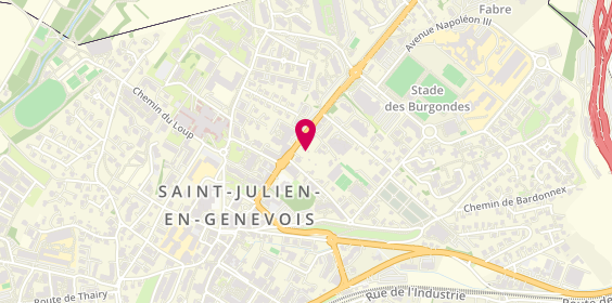 Plan de Bertolit, 10 avenue de Genève, 74160 Saint-Julien-en-Genevois
