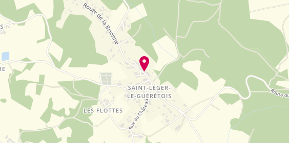 Plan de FENILLE Christian, 4 Route de la Brionne, 23000 Saint-Léger-le-Guérétois