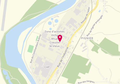 Plan de Entreprise Mazet, Zone Industrielle de Vichy-Rhue Rue Commandant Aubrey, 03300 Creuzier-le-Vieux