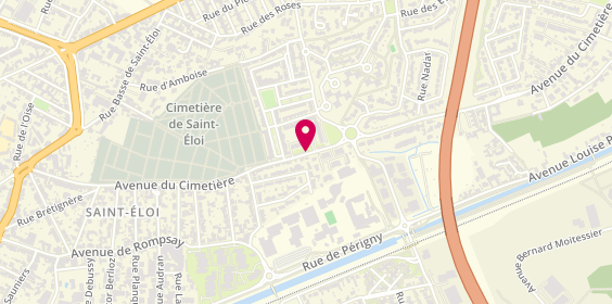 Plan de EL IDRISSI Houssain, 101 Avenue du Cimetiere, 17000 La Rochelle