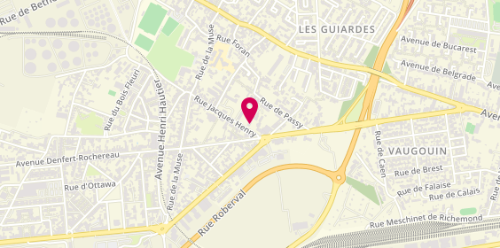 Plan de Visse Claiton, 45 Rue Jacques Henry, 17000 La Rochelle