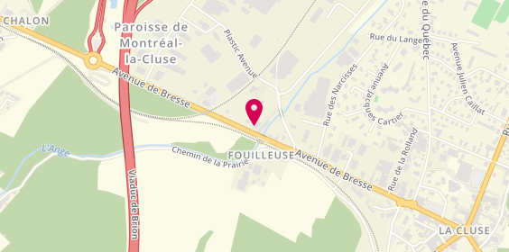 Plan de Chardeyron, 86 avenue de Bresse, 01460 Montréal-la-Cluse