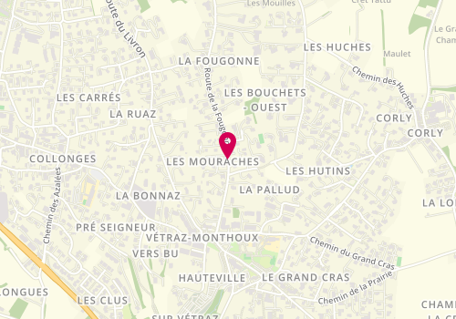 Plan de BASAGAC Husne-Sadik, 31 Route Fougonne, 74100 Vétraz-Monthoux