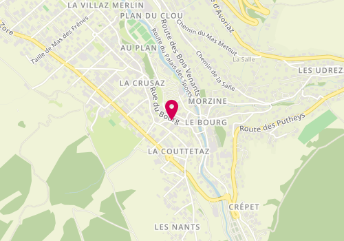 Plan de QUERE Laurent, 160 chemin de la Vieille Crusaz, 74110 Morzine