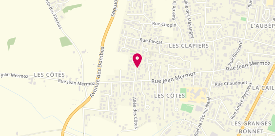Plan de Tréboz Frères, 110 Allée des Lupins, 01000 Saint-Denis-lès-Bourg