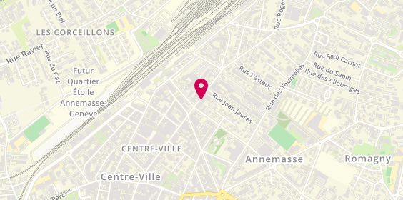 Plan de Gs Construction, 46 Rue du Chablais, 74100 Annemasse