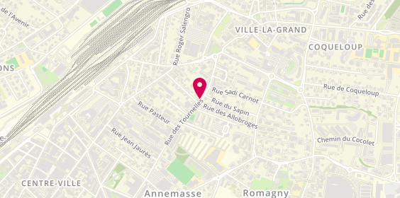 Plan de AVCI Veli, 39 Rue des Tournelles, 74100 Ville-la-Grand
