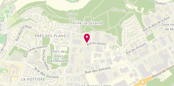 Plan de Bonglet Entreprise, 3 Rue du Muguet, 74100 Ville-la-Grand