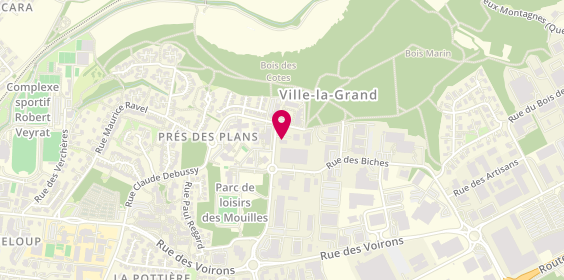 Plan de Alborini, 14 Rue de la Corne d'Abondance, 74100 Ville-la-Grand