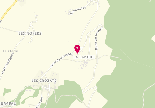 Plan de Jacques-Vuarambon Denis, Ens Entrepot 660 Route Lanche, 74420 Villard