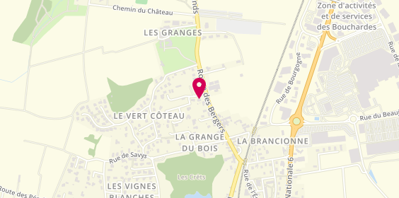 Plan de DUFFOUR Jean Marc, le Clos de Abbé
166 Route des Bergers Lot8, 71680 Crêches-sur-Saône