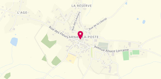 Plan de Entreprise Lecordier, Commune de Rattachement, 87160 Arnac-la-Poste