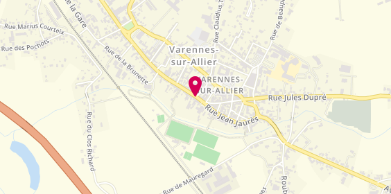 Plan de Gazet Martin, 31 Bis Rue Claude Labonde, 03150 Varennes-sur-Allier