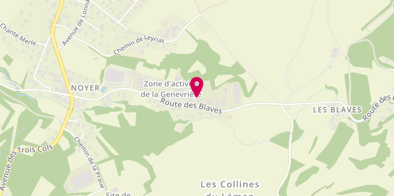 Plan de Baud Philippe, Zone Industrielle de Noyer
597 Route des Blaves, 74200 Allinges