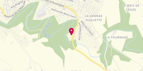 Plan de VILLETTE Franck, 58 avenue d'Auvergne, 23600 Boussac