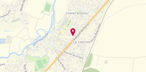 Plan de BARREAU Gwenaël, 12 Chemin de la Parée Chantecaille, 79260 La Crèche