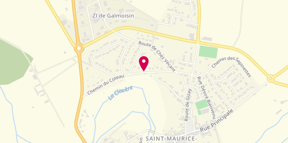 Plan de DUBOIS Romain, 13 Bis Chemin Croix de la Garde, 86160 Saint-Maurice-la-Clouère