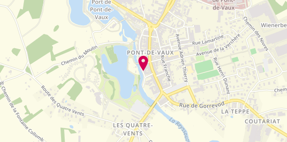 Plan de Bouvard Patricia, 16 Quai de la Reyssouze, 01190 Pont-de-Vaux