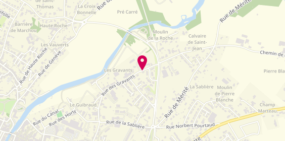 Plan de Cantin Pascal, 34 Rue des Gravants, 85200 Fontenay-le-Comte