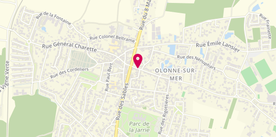 Plan de BERTRAND Laurent, 8 Rue Mar Joffre, 85340 Olonne-sur-Mer