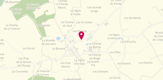 Plan de ROCHE Natacha, Le Bourg, 36800 Luzeret