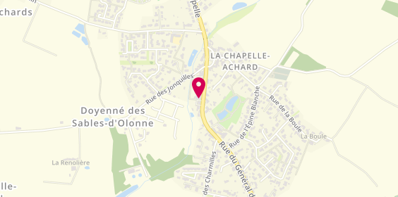 Plan de Touzeau et Déco, 9 Rue Michel Breton Zone Sud-Est, 85150 La Chapelle-Achard