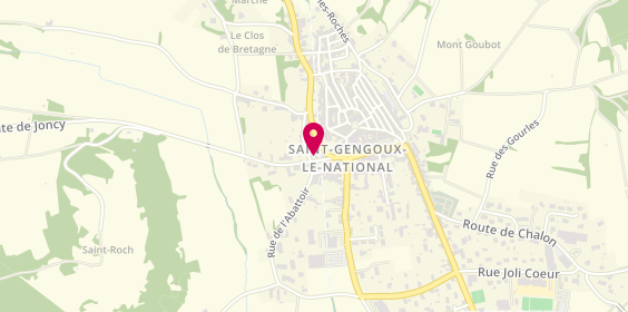 Plan de Lebeau-Langlois SARL, 4 Route de Joncy, 71460 Saint-Gengoux-le-National