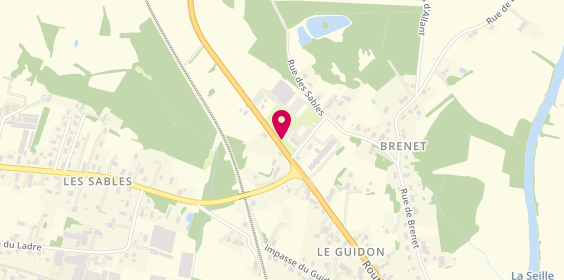 Plan de Camille Servillat, 402 Route de Dijon, 71500 Saint-Usuge