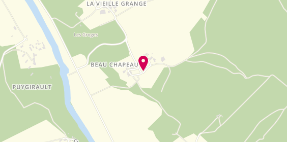 Plan de ECHEVARD Emmanuel, Beauchapeau, 36220 Mérigny