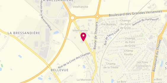Plan de Brossard Décoration, 9 Route de Bressuire, 79200 Châtillon-sur-Thouet