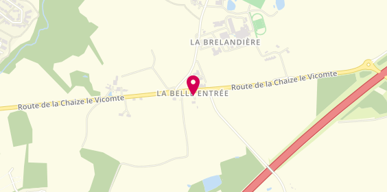 Plan de Bocquier, Zone Industrielle Belle Belle Place, 85000 La Roche-sur-Yon