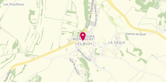 Plan de AUBERT Laurent, Le Bourg, 71390 Montagny-lès-Buxy