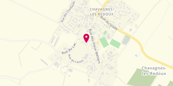Plan de AS Déco, 13 Rue des Frichetières, 85390 Chavagnes-les-Redoux