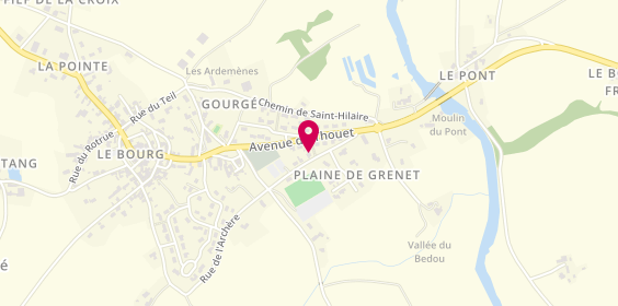 Plan de CHOLLET Maxime, 2 chemin de Saint-Marc, 79200 Gourgé
