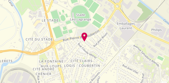 Plan de Menu Travaux, 29 Rue Jean Bouin, 71100 Chalon-sur-Saône